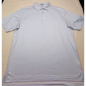 Peter Millar Summer Comfort Golf Polo Shirt Mens L Skulls el Jimador Tequila‎